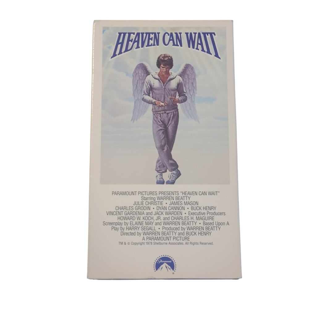 Heaven Can Wait VHS Video Tape Warren Beatty Julie Christie used condition